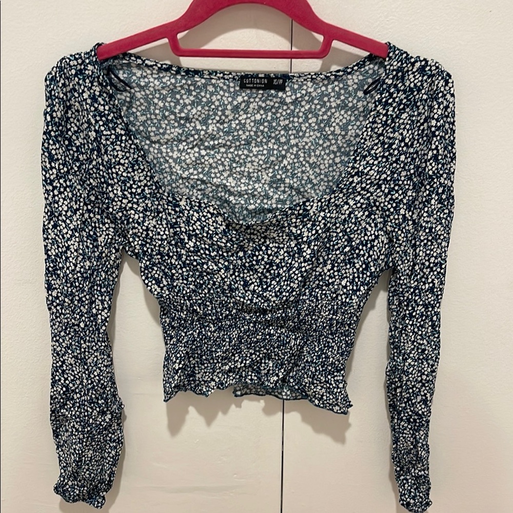 Cotton-On Square Neck Blouse